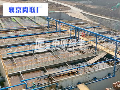 襄京肉聯場280m3/d生豬屠宰場廢水處理工程