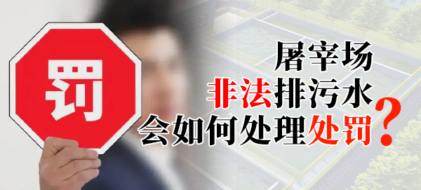 食品屠宰場非法排污水怎么處理呢？